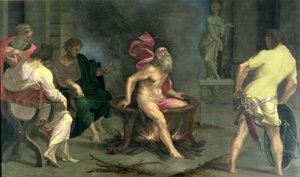 Il martirio di San Giovanni Evangelista da Girolamo Mazzola Bedoli